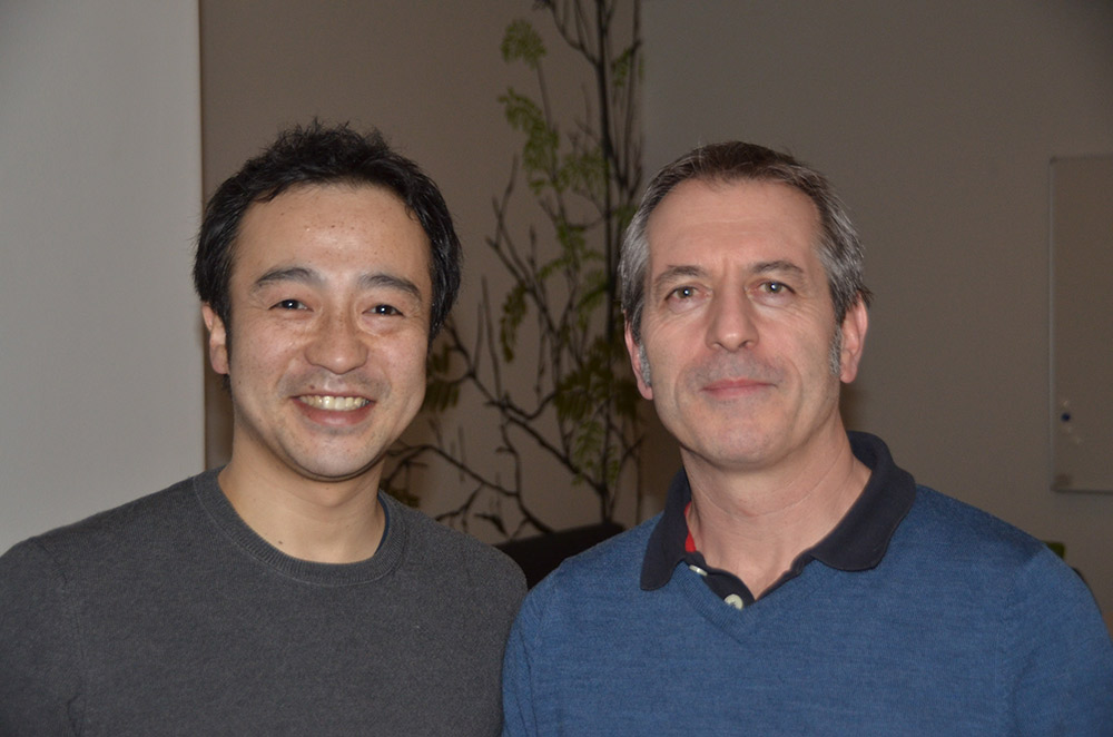 院長とスウェーデン教授